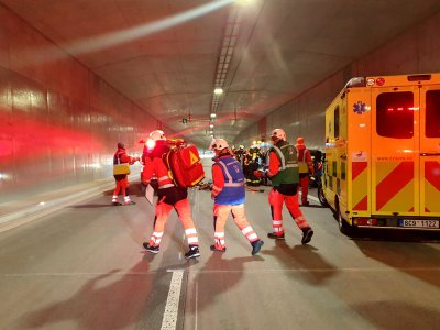 Prověřili jsme připravenost na zásah v dálničním tunelu Pohůrka